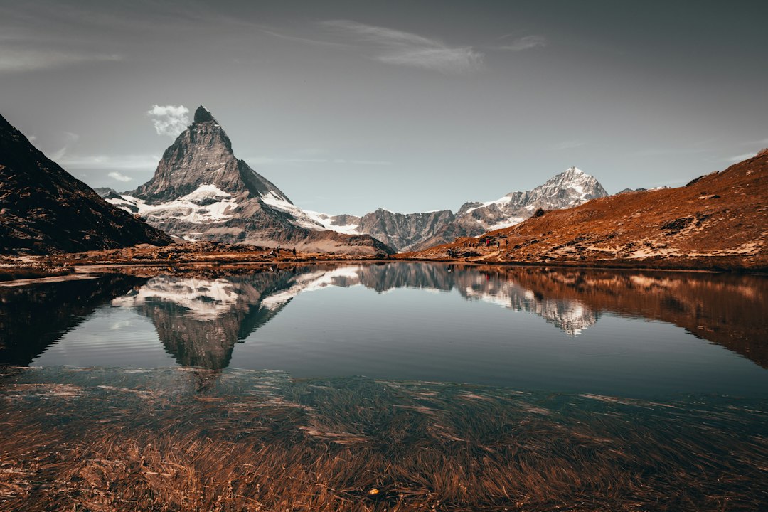 Riffelsee: The Lake Reflecting Matterhorn Among Stars — Riffelsee