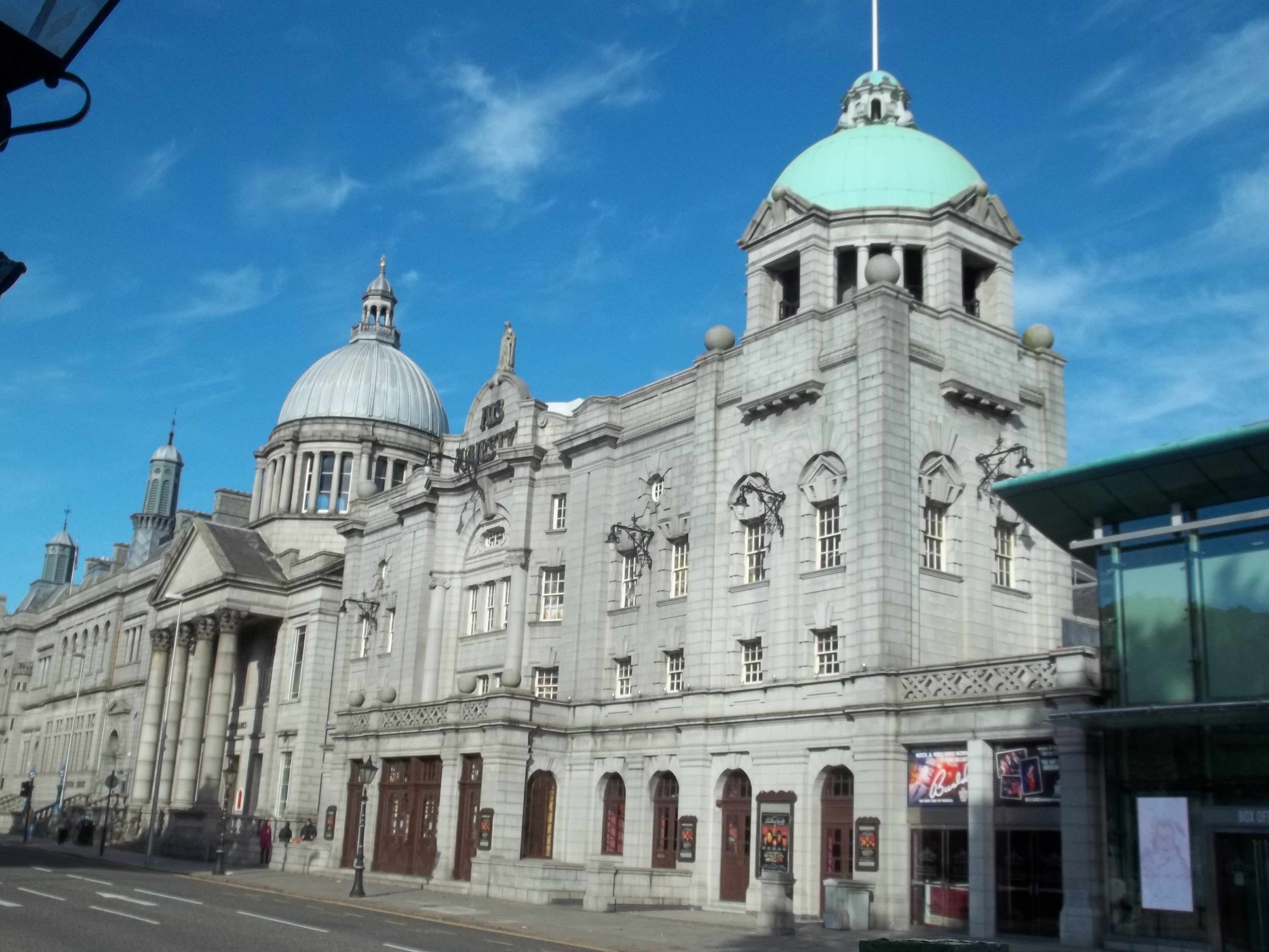 His Majesty's Theatre,the largest theatre in Scotland — Rosemount Viaduct