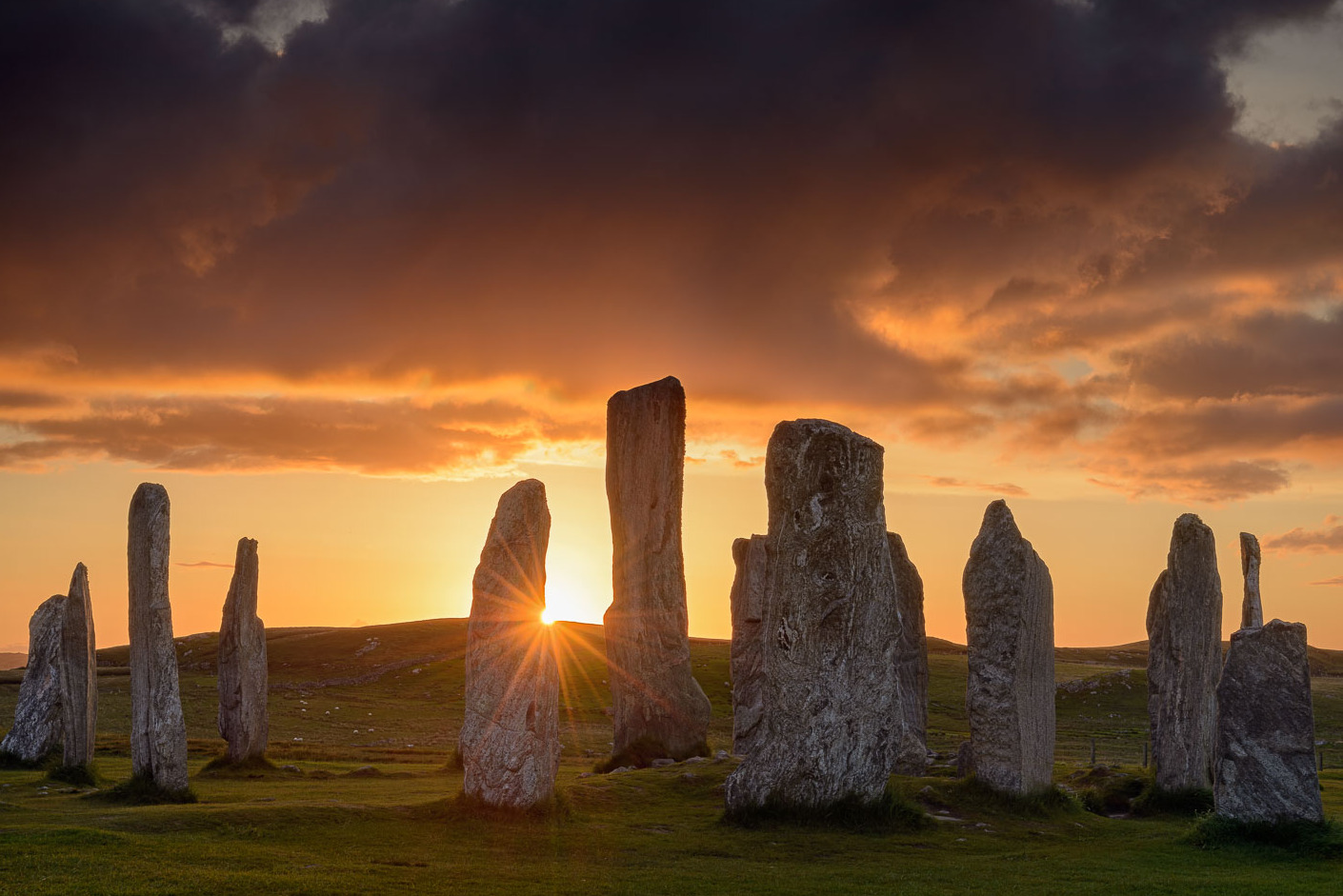 Callanish Stones auf der Isle of Lewis — Isle of Lewis HS2 9DY