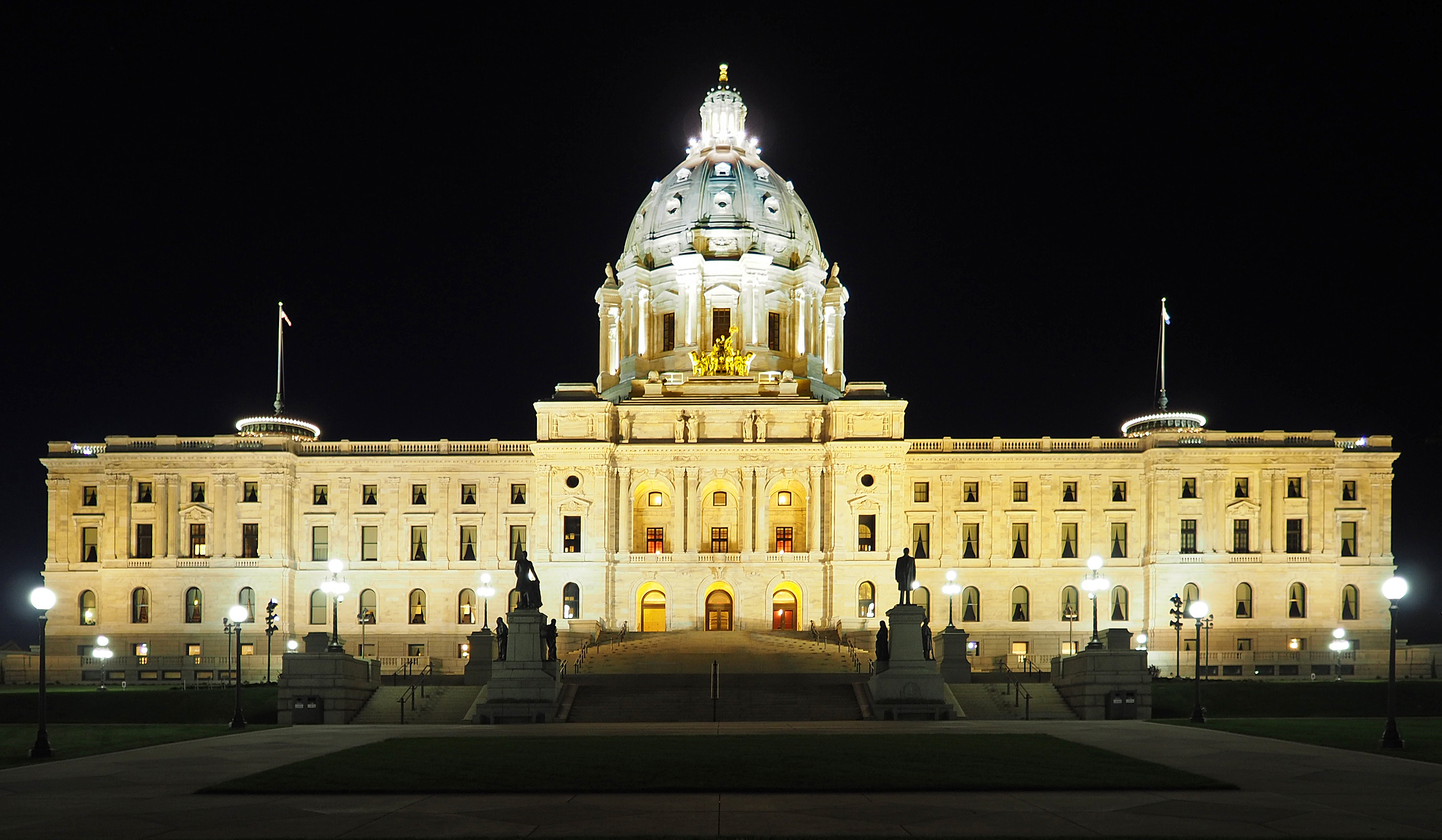 Minnesota: Das Staatskapitol im italienischen Renaissancestil (1904) — Saint Paul