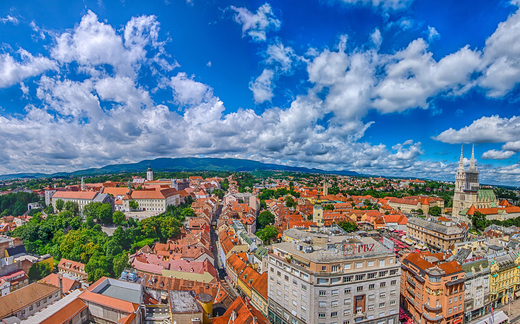 To enjoy a unique panorama of Zagreb :Zagreb 360° — Zagreb