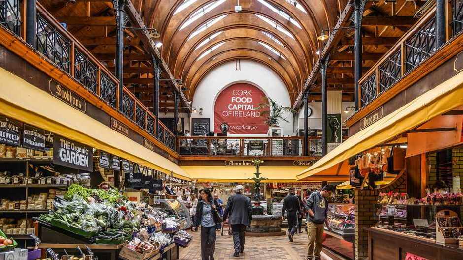 Der englische Markt ist einer der größten Trümpfe von Cork — Cork