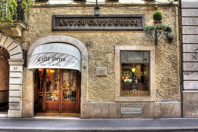 קפה יווני עתיק - Roma | Secret World Trip Planner