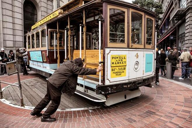 Die alten Seilbahnen von San Francisco — San Francisco