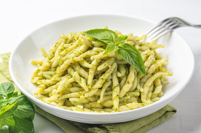 Trofie with pesto — Genova