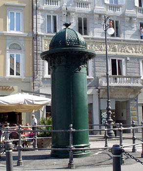 The first electric cabin — Trieste