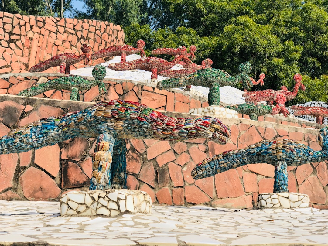 Nek Chand  a garden of handmade waterfalls and sculptures - Chandigarh | Secret World Trip Planner