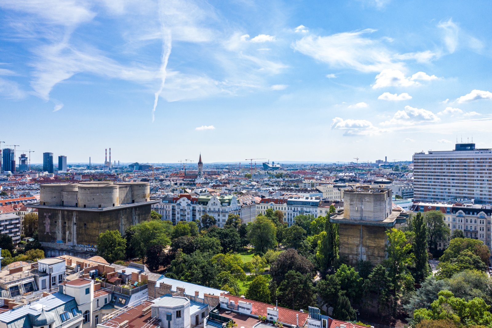 Gefechtsturm ist ein Flakturm (Flaktürme) - Wien | Secret World Trip Planner