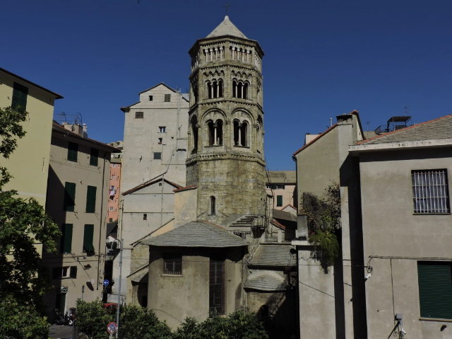 The Tower of the Church of San Donato — Genova