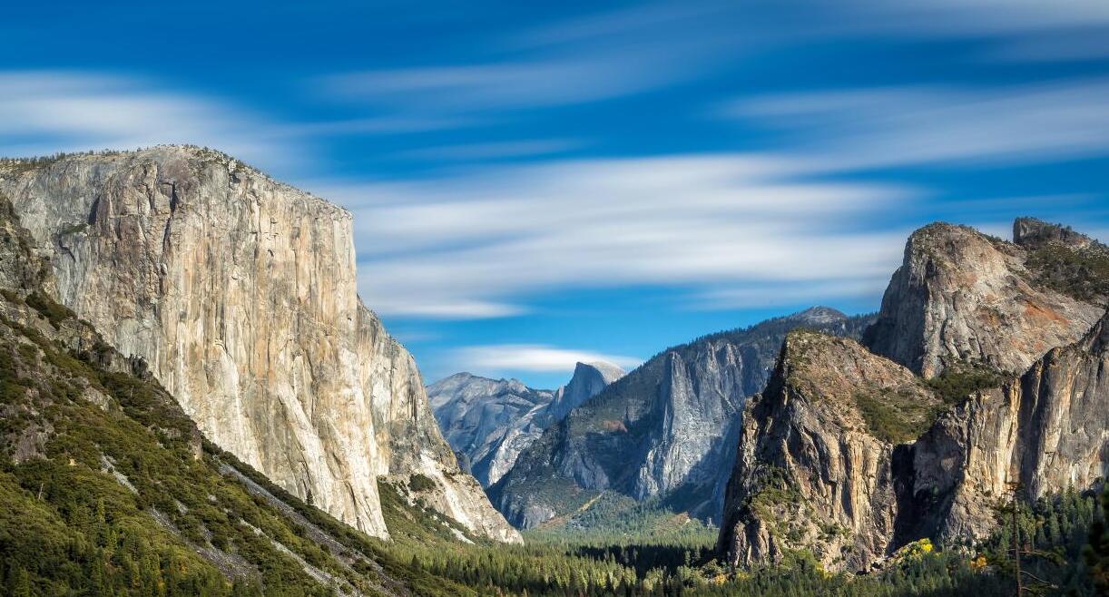El Capitan, 3,000 vertical feet of rock granite — El Capitan