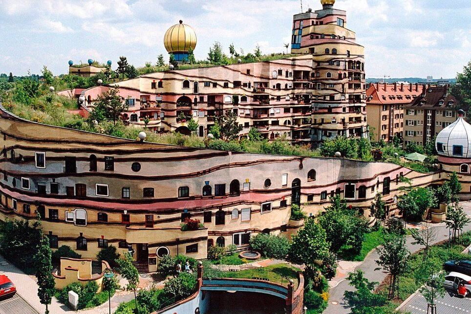 Hundertwasser Building ( Forest Spiral ) — Darmstadt