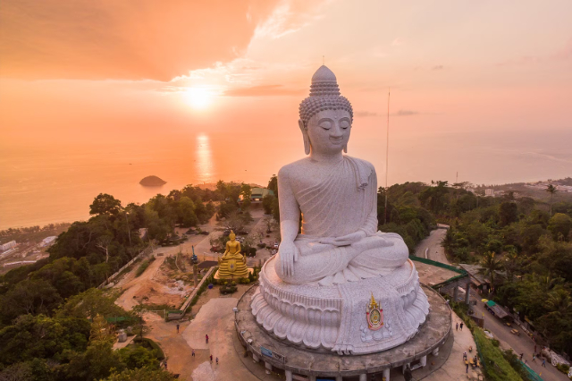 The Statue of the Great Buddha — Karon