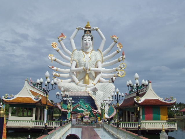 Wat Plai Laem and the Great White Buddha - Thailand | Secret World Trip Planner