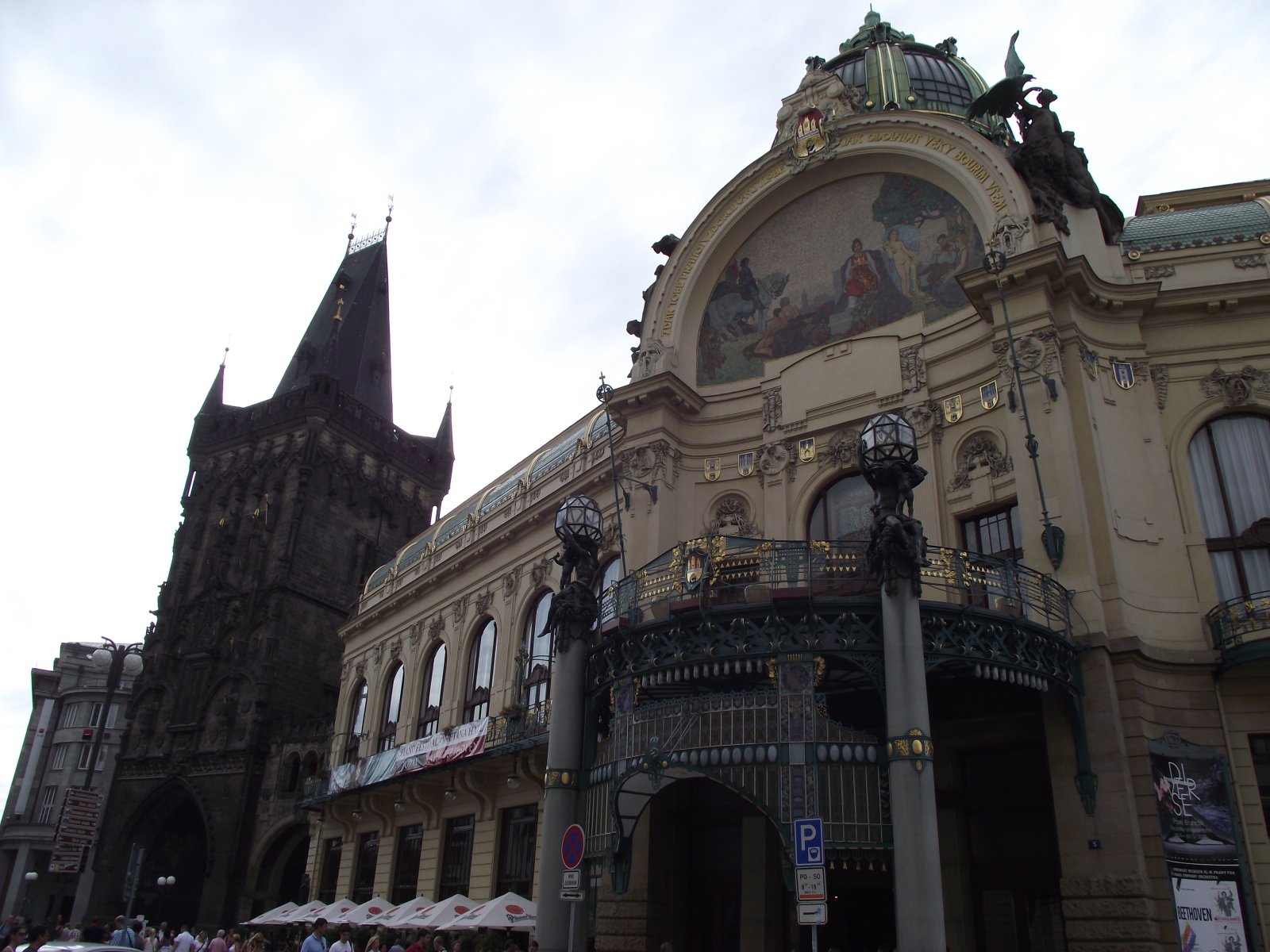 Municipal House is a beautiful Art Nouveau building - nám. Republiky 5 | Secret World Trip Planner