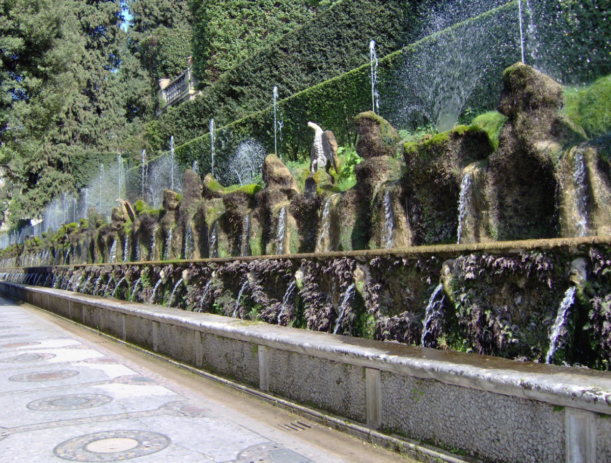 Les 100 fonts de Vila d'Este - Tivoli RM | Secret World Trip Planner