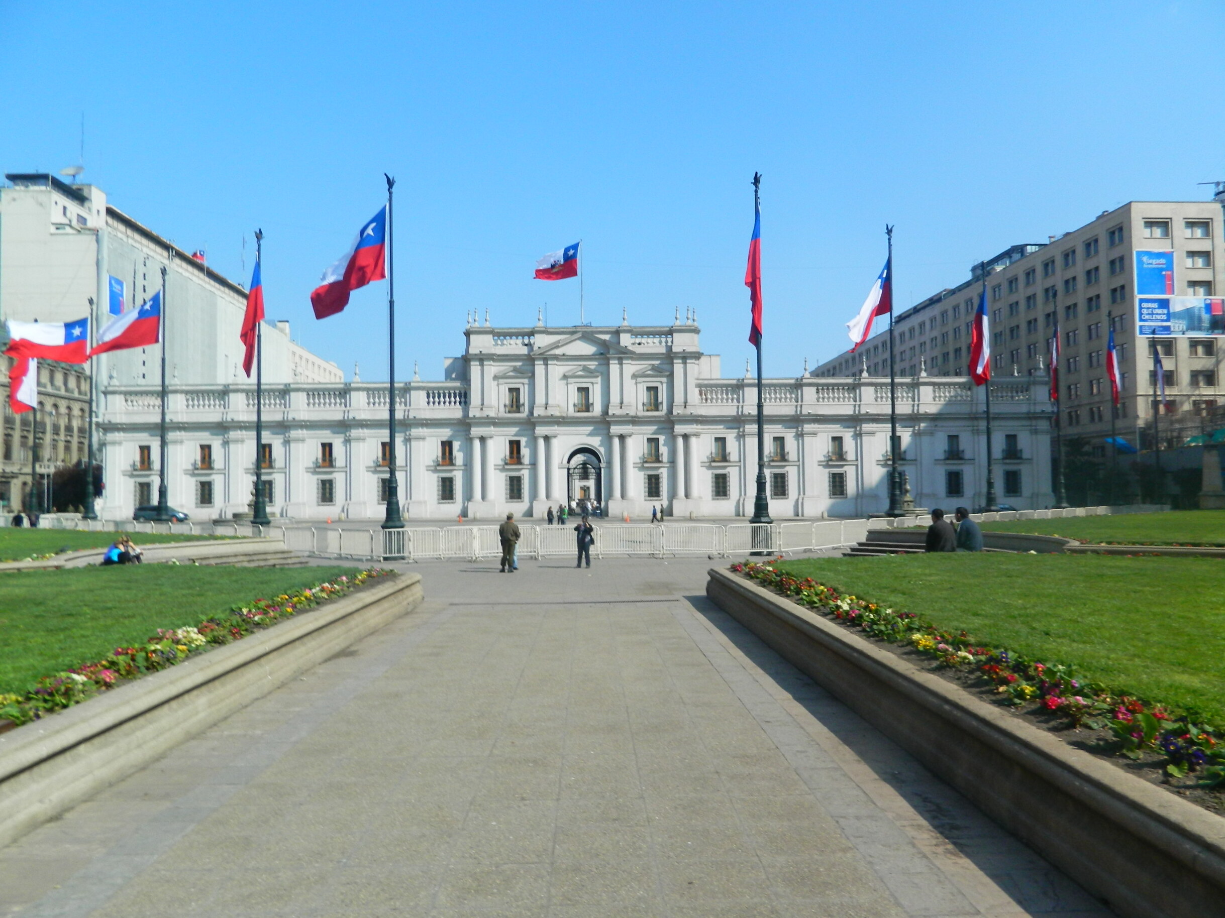 Moneda-Palast — Santiago