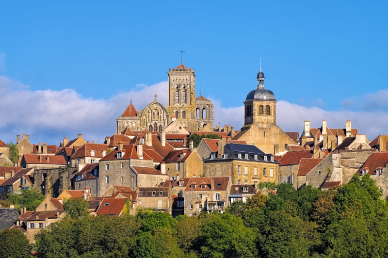 Vézelay, Frankreich — Vézelay