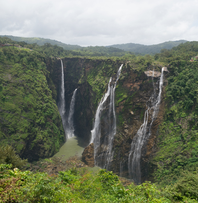Le più alte cascate a tuffo: le cascate di Jog - Jog Falls | Secret World Trip Planner