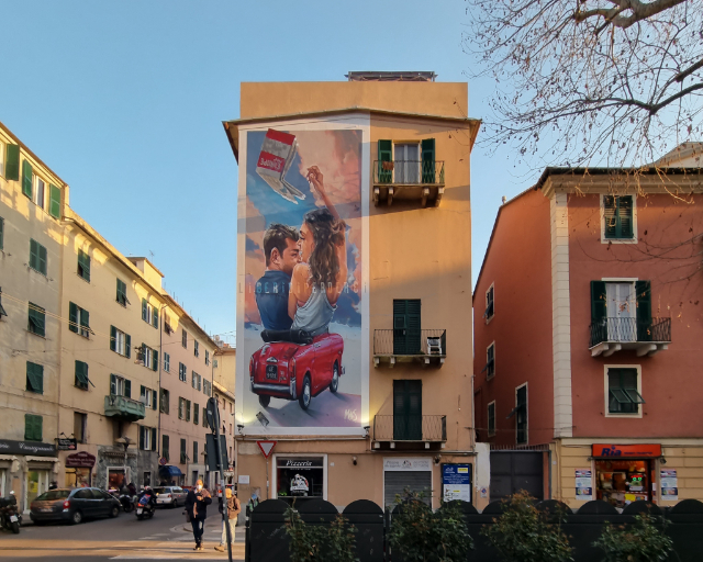 On The Wall Project - Genova | Secret World Trip Planner