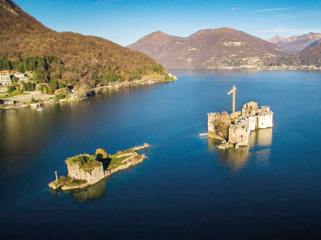 The Vitaliana fortress of Cannero — Castelli di Cannero