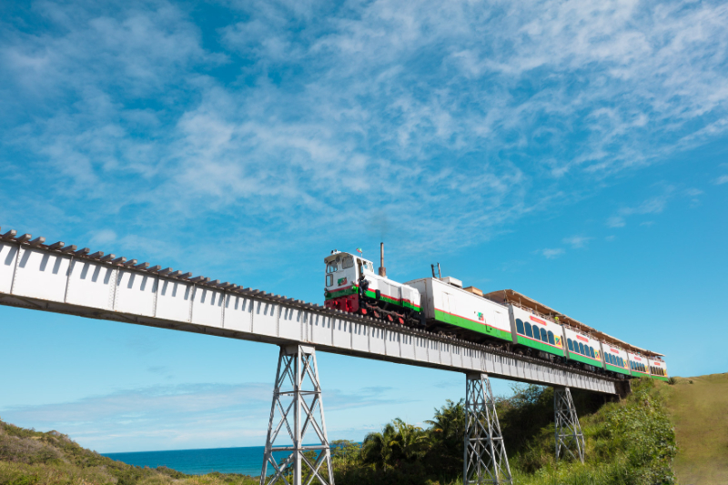 St. Kitts landschaftlich reizvolle Eisenbahn — Basseterre