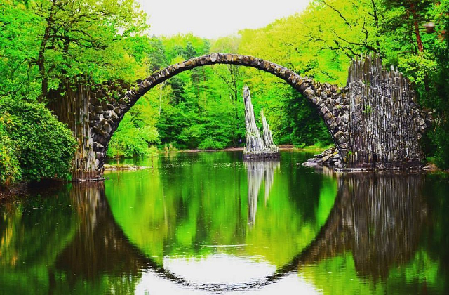 Il Rakotz Bridge in Gablenz - Gablenz | Secret World Trip Planner