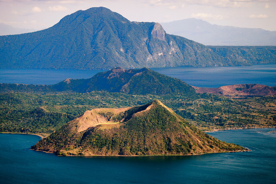 Taal-See auf den Philippinen — Lago Taal