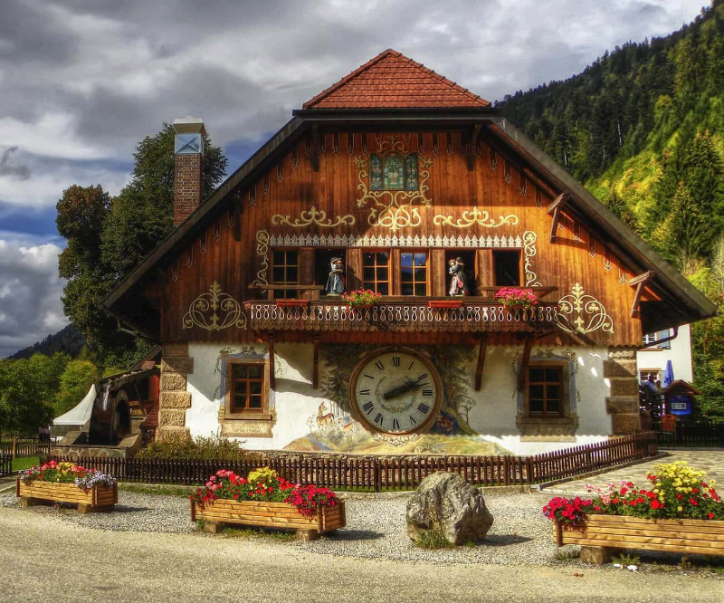 L'orologio della Foresta Nera — Triberg im Schwarzwald