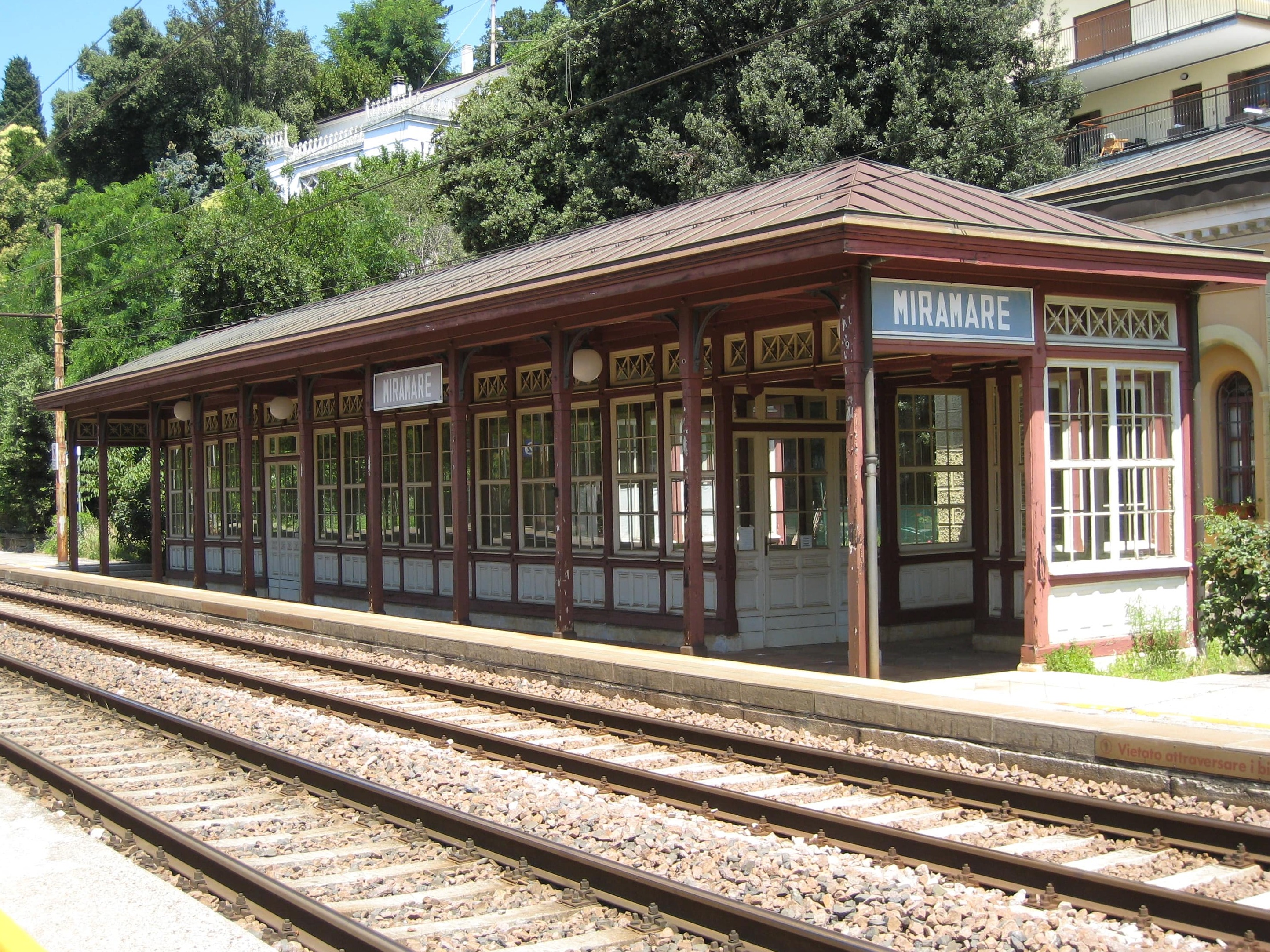 Miramare railway station: a small journey into the past - Grignano | Secret World Trip Planner