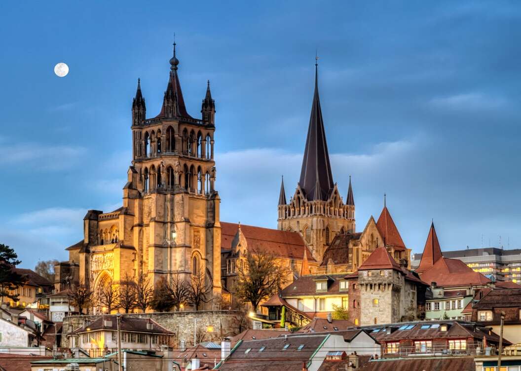The majestic Notre-Dame Cathedral in Lausanne - Lausanne | Secret World Trip Planner