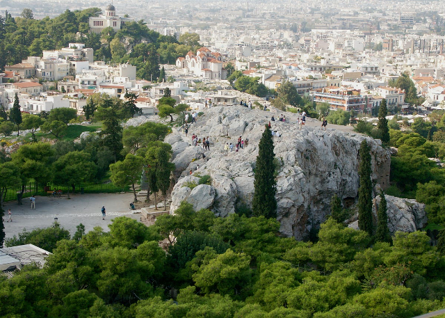 Areopago: Una vista panoramica di Atene - Athens | Secret World Trip Planner