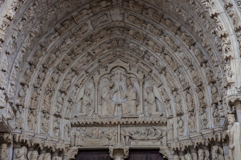 Sternzeichen der Kathedrale von Chartres — Chartres