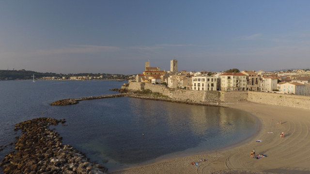 Der Strand von La Gravette — Antibes