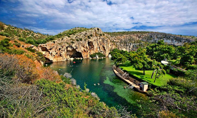 See Vouliagmeni — Lake Vouliagmeni