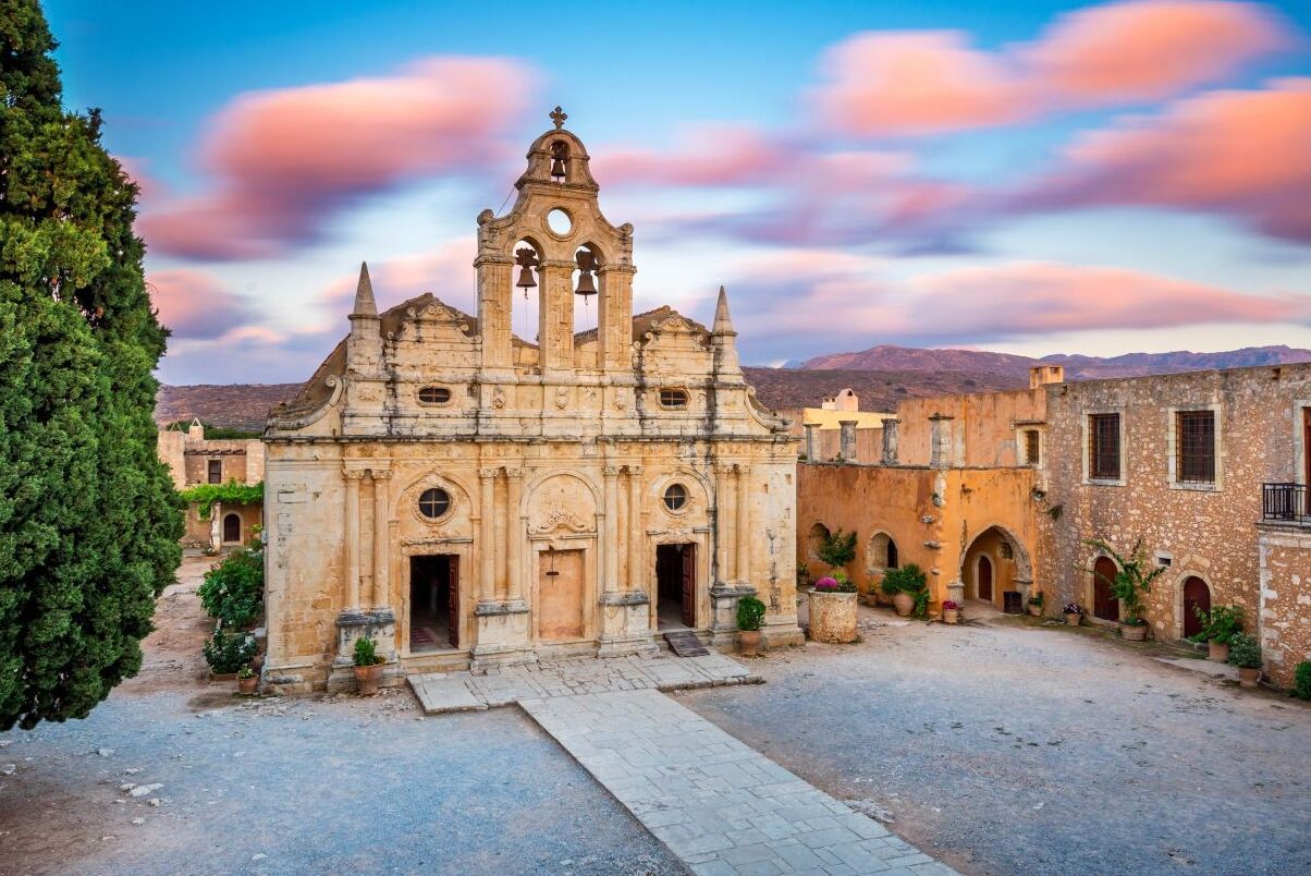 Kreta: Arkadi-Kloster — Arkadi