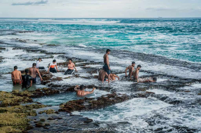 Thalpe Rock Pool beach in Galle - Talpe | Secret World Trip Planner
