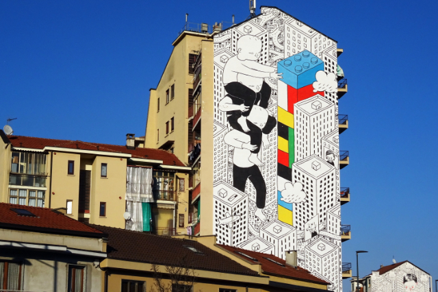 Millo falfestmények - Torino | Secret World Trip Planner