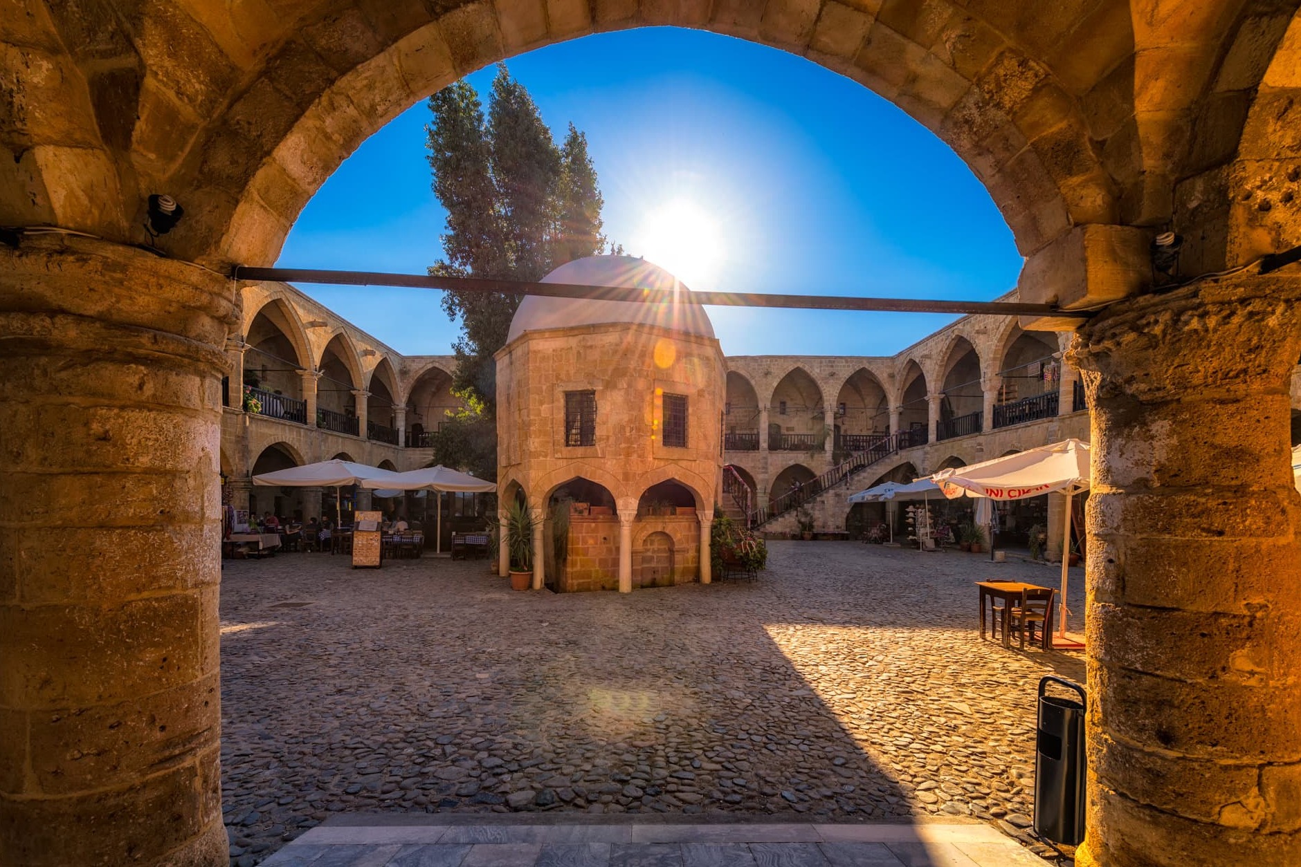 Buyuk Han, the ancient caravanserai — Lefkoşa