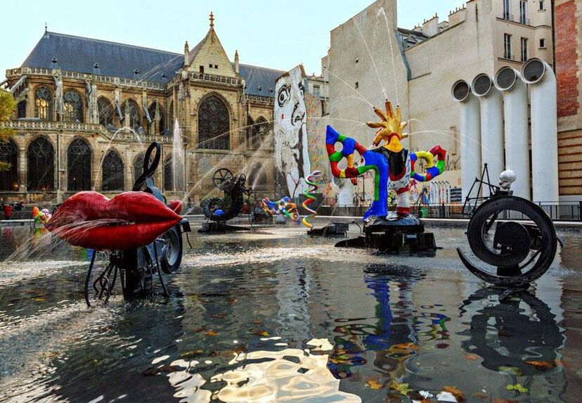 Paris: The Igor Stravinsky fountain - Paris | Secret World Trip Planner
