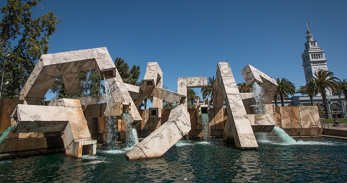 Vaillancourt-Brunnen in San Francisco — San Francisco