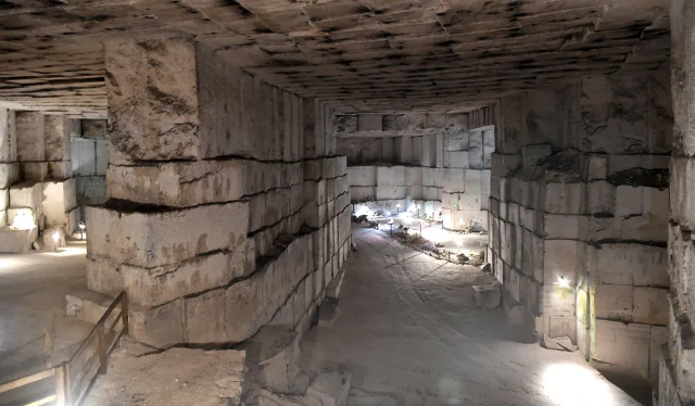 La cava sotterranea di Aubigny — Les Hauts de Forterre