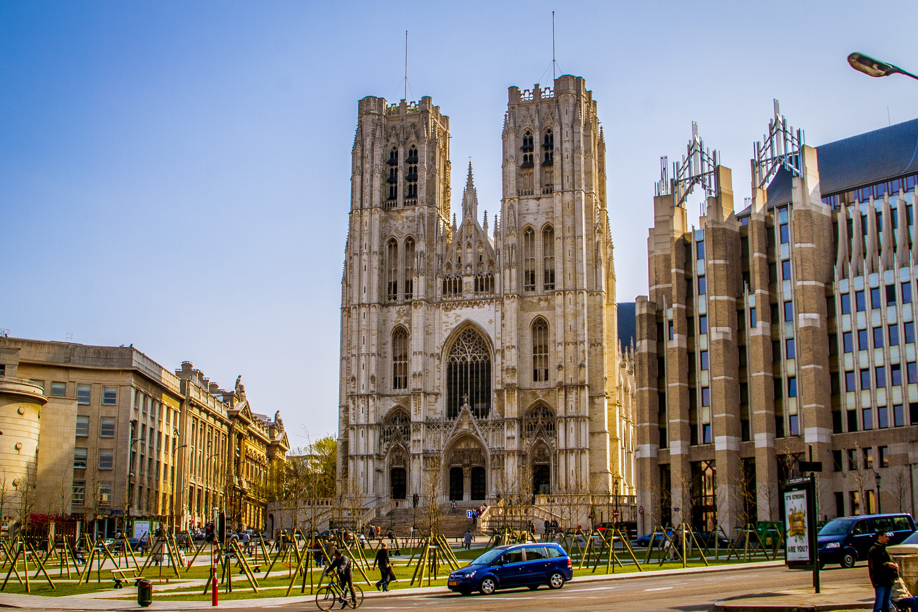 Saint Michel Cathedral in Brussels — Bruxelles