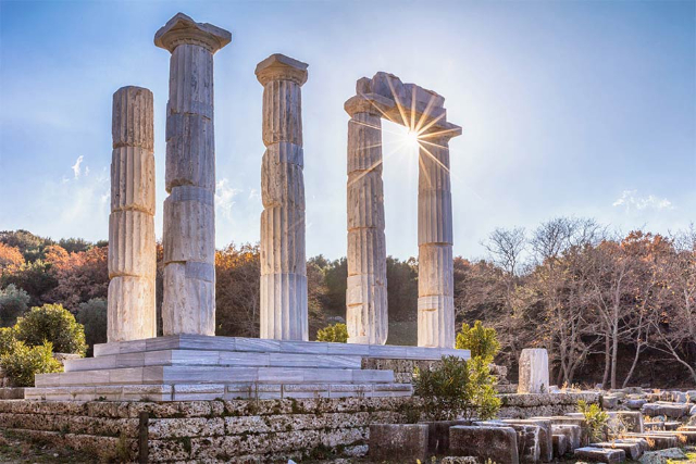 Das Heiligtum von Samothraki — Samothrace