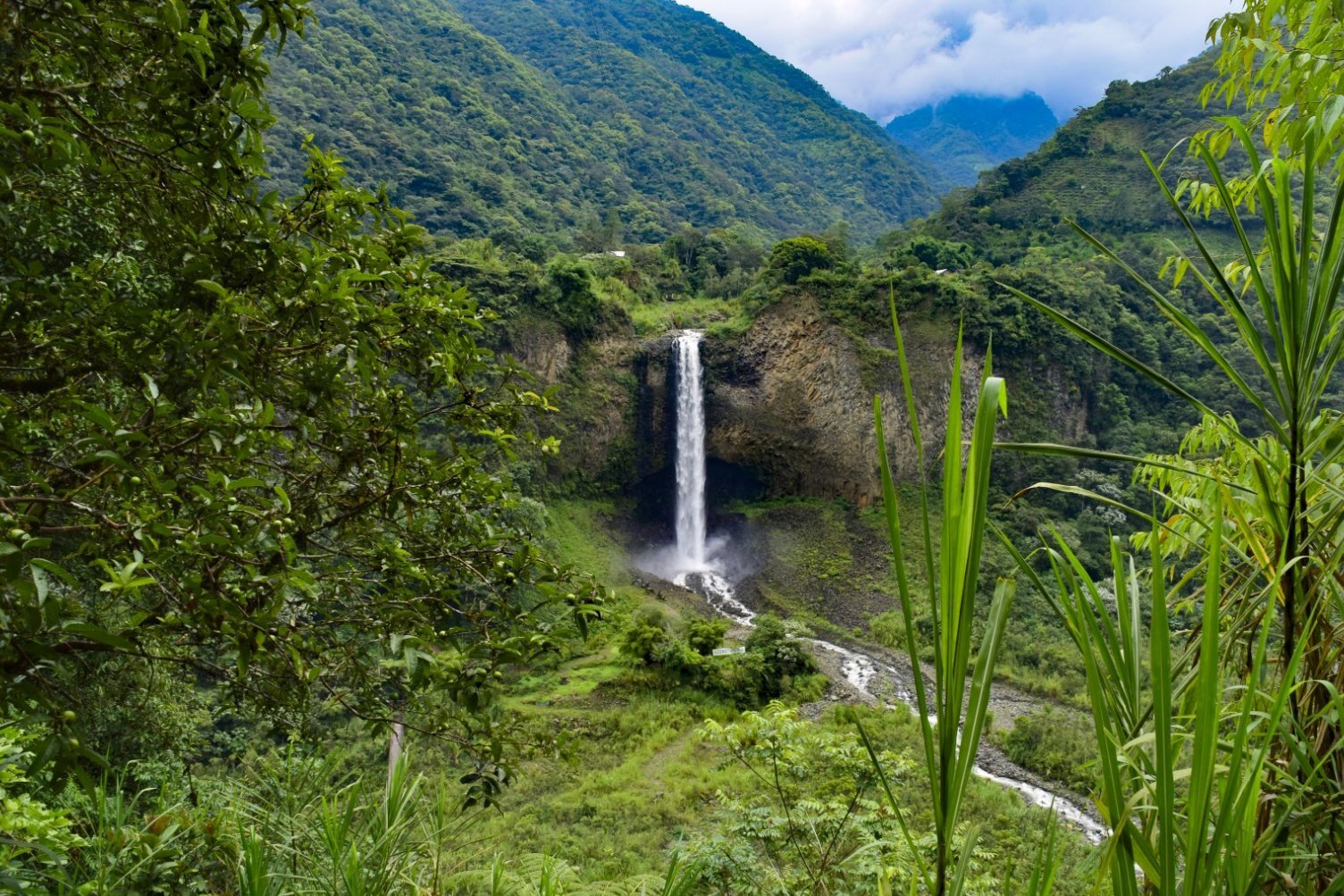 Die Route der Kaskaden in Ecuador — Baños de Agua Santa