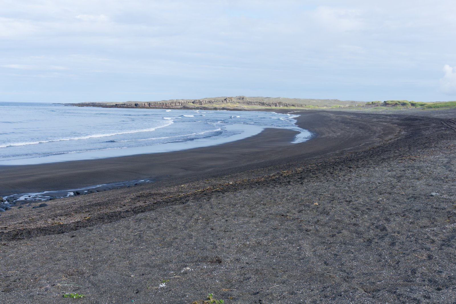 At Reykjanes Peninsula lies the black sand beach Sandvik - Sandvík | Secret World Trip Planner