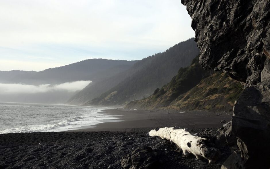 Wenn man an Kalifornien denkt, ist es schwer, sich Strände vorzustellen, die so schwarz sind wie die Pe — Black Sands Beach