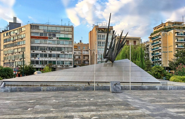 Monumento agli aviatori caduti, Atene, Grecia — Athina