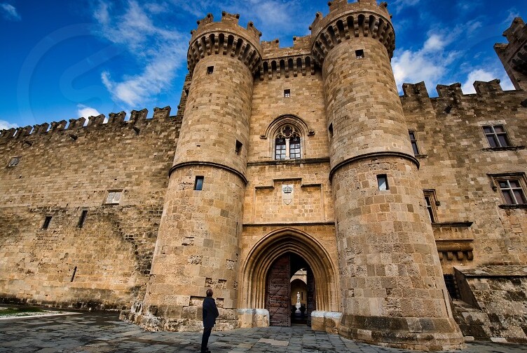 The palace of the Grand Master of the Order, the famous “Castello” — Rodos