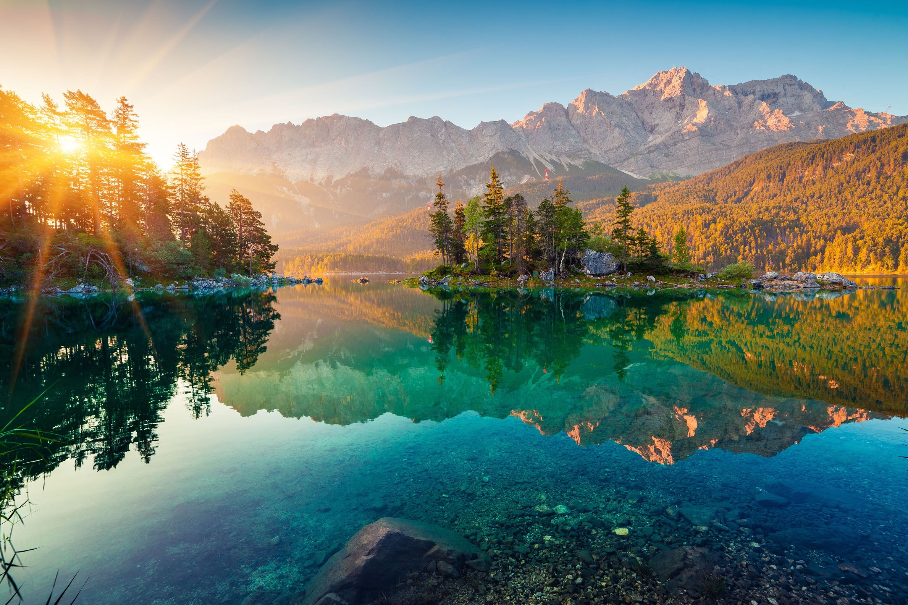 Eibsee Lake: hidden Beauty of German Alps — Grainau