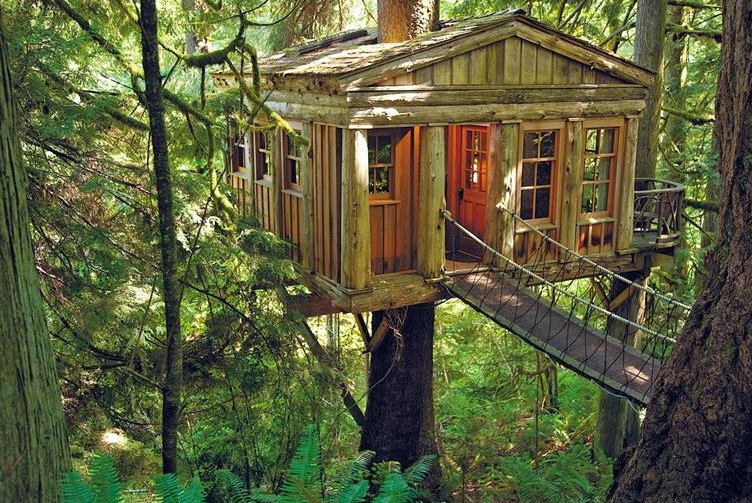 Treehouse Point, Bundesstaat Washington, USA

Dieses Hotel, bestehend aus mehreren einmaligen — Washington
